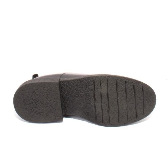 MOT-CLe 2145 Black Leather Lace-Up Oxfords Shoes - Picture 8 of 8